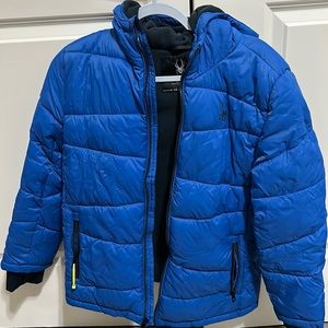 Boys Spyder puffer ski coat size large